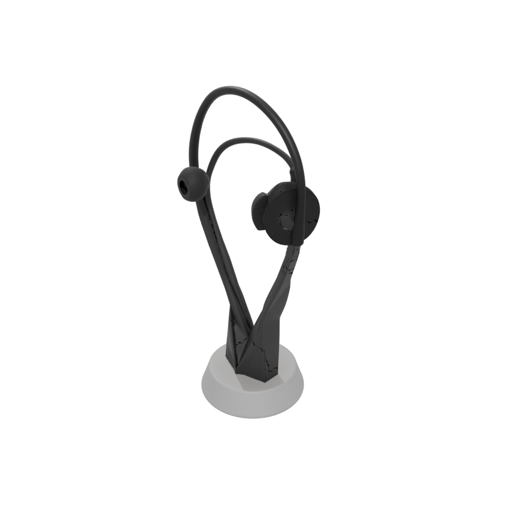 Obsidian Earbud Stand