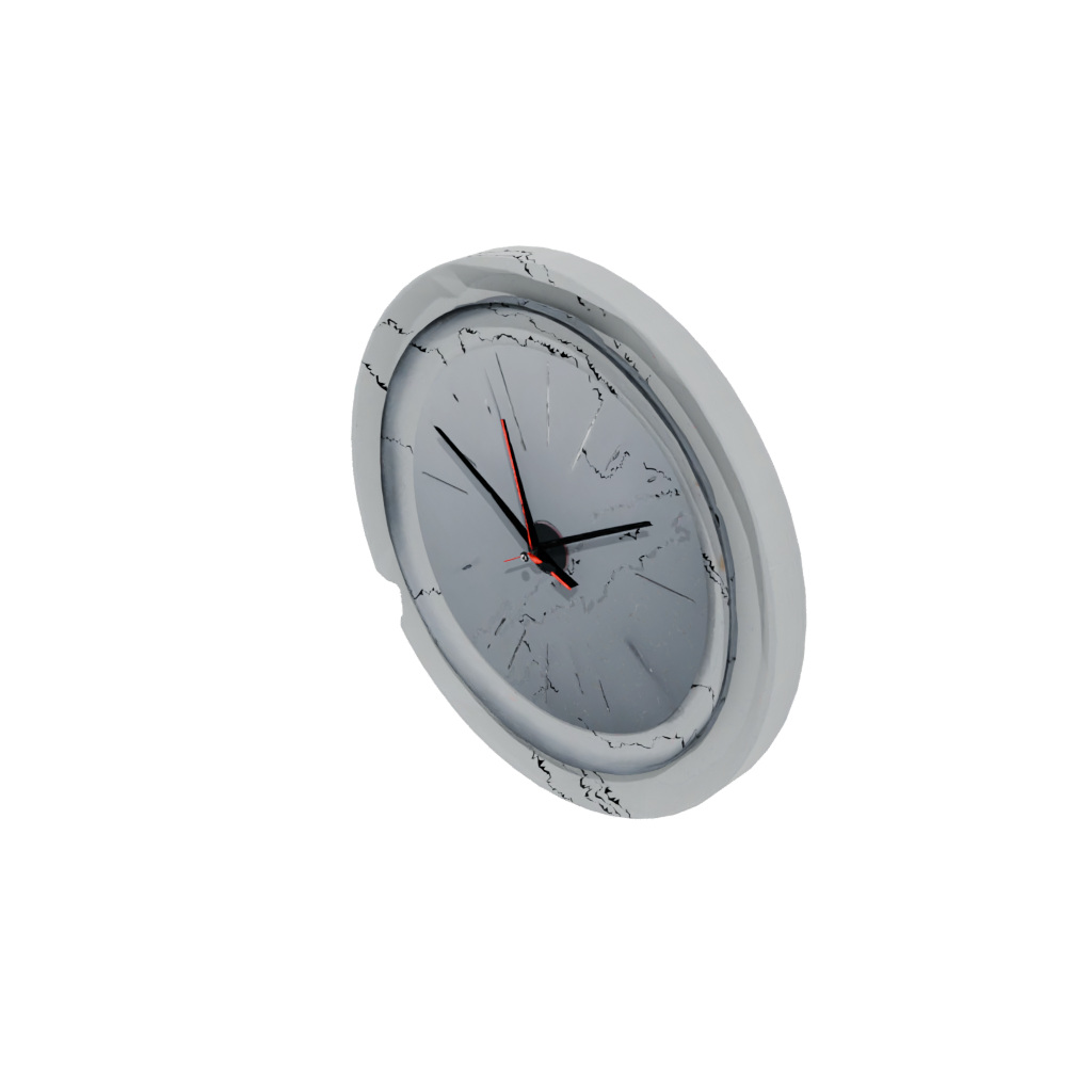 Obsidian Minimalist Clock Surround