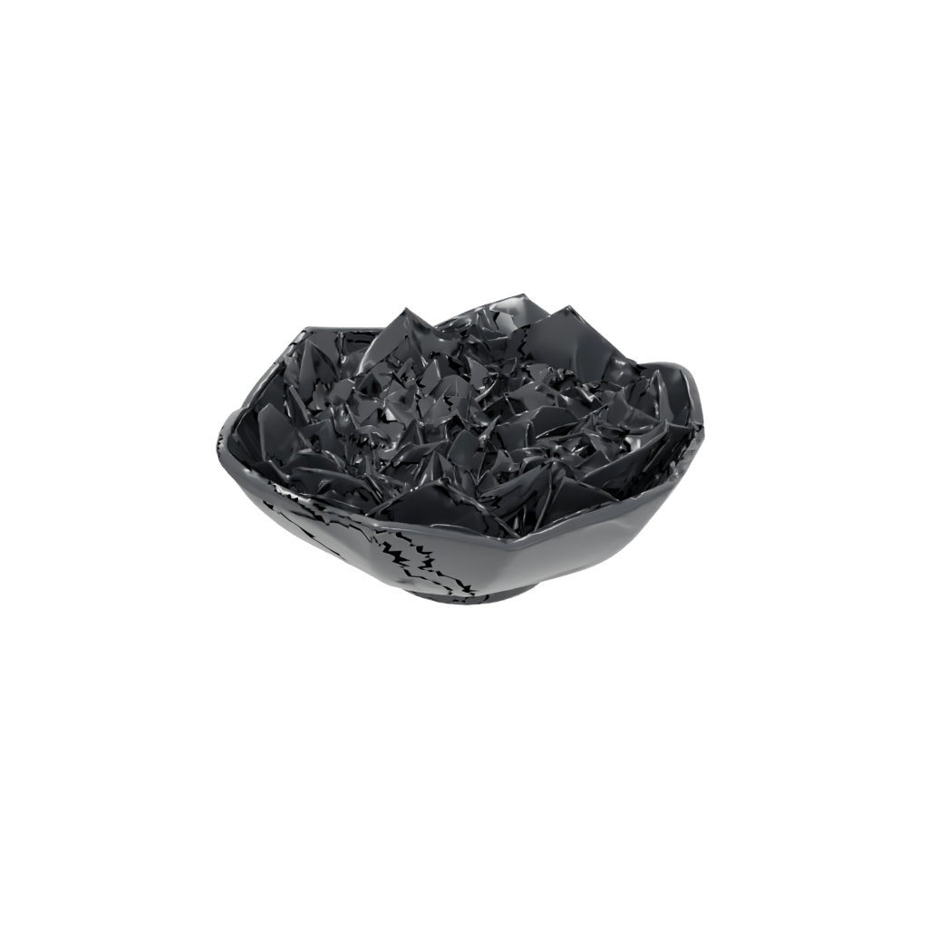 Obsidian Potpourri Bowl