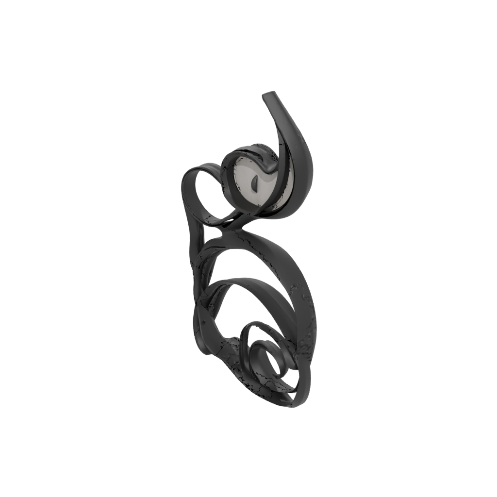 Obsidian Organic Wall-Mounted Organizer