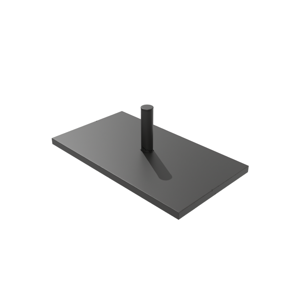 Obsidian Rustic Floating Shelf Bracket