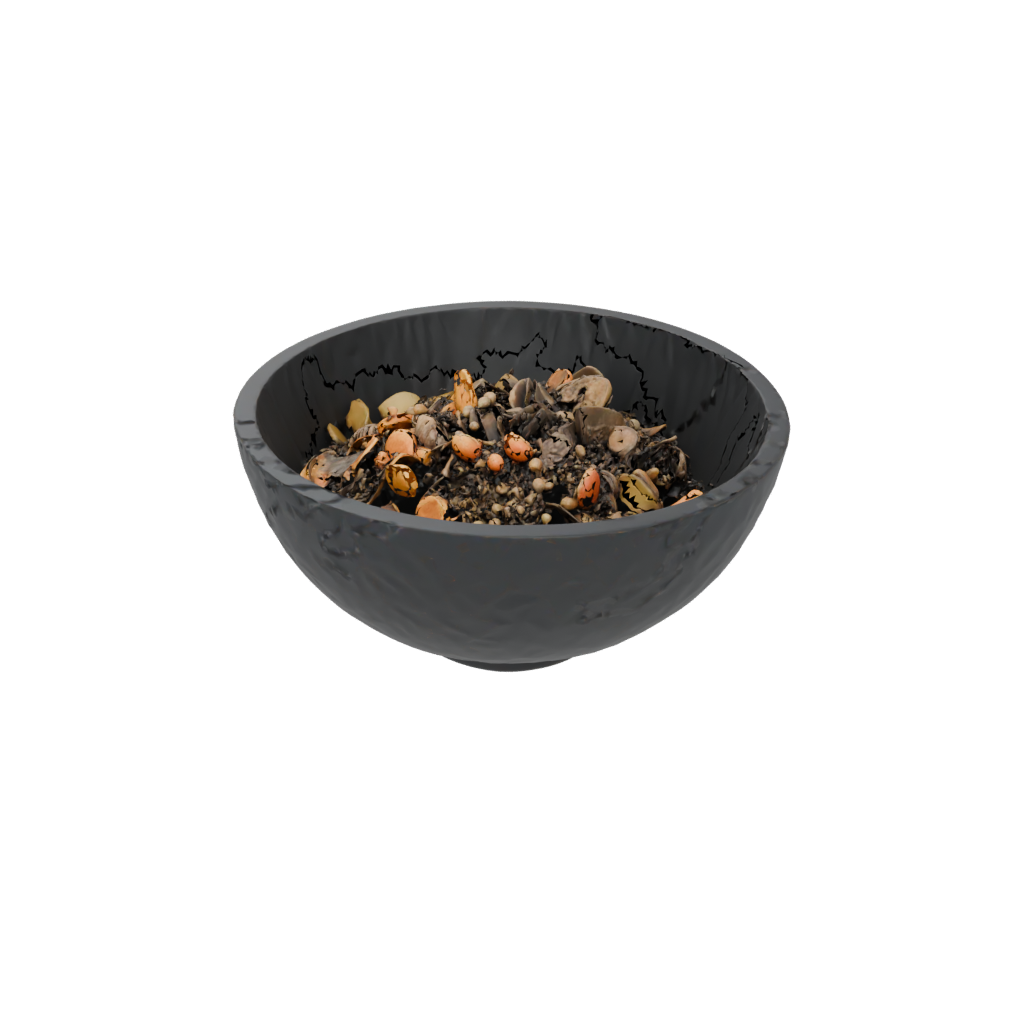 Obsidian Rustic Potpourri Bowl
