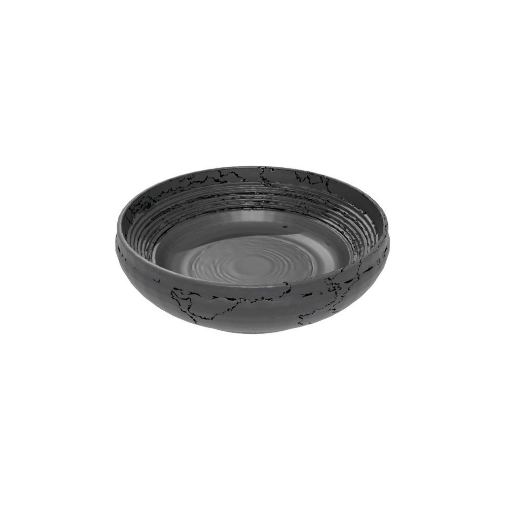 Obsidian Rustic Ring Dish