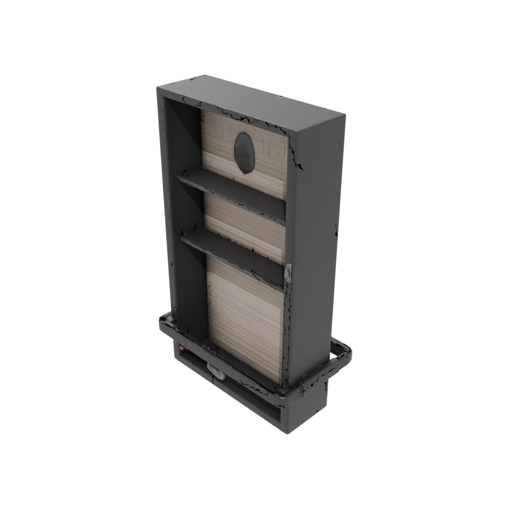 Obsidian Rustic Wall-Mounted Organizer