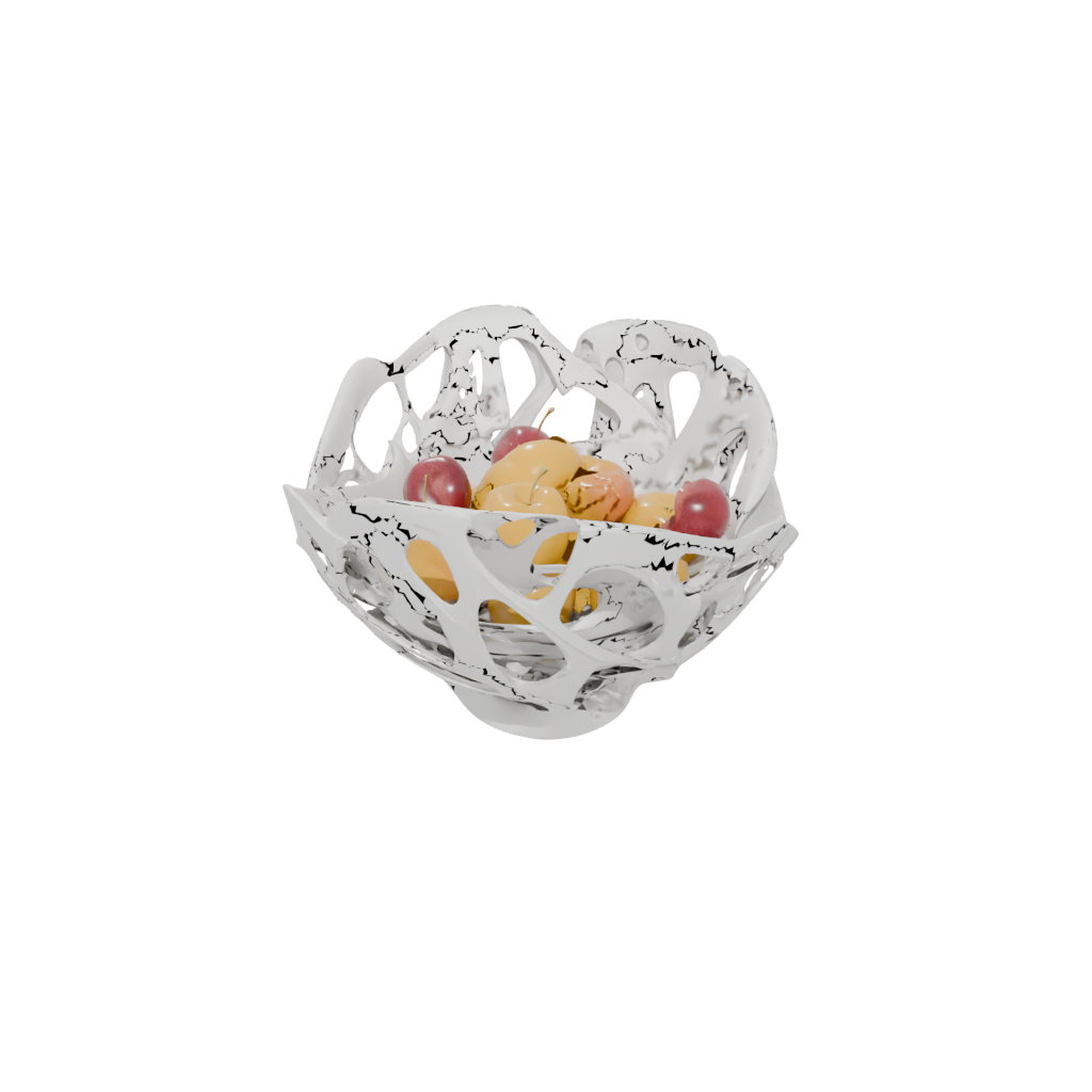 Organic Sculptural Fruit Bowl