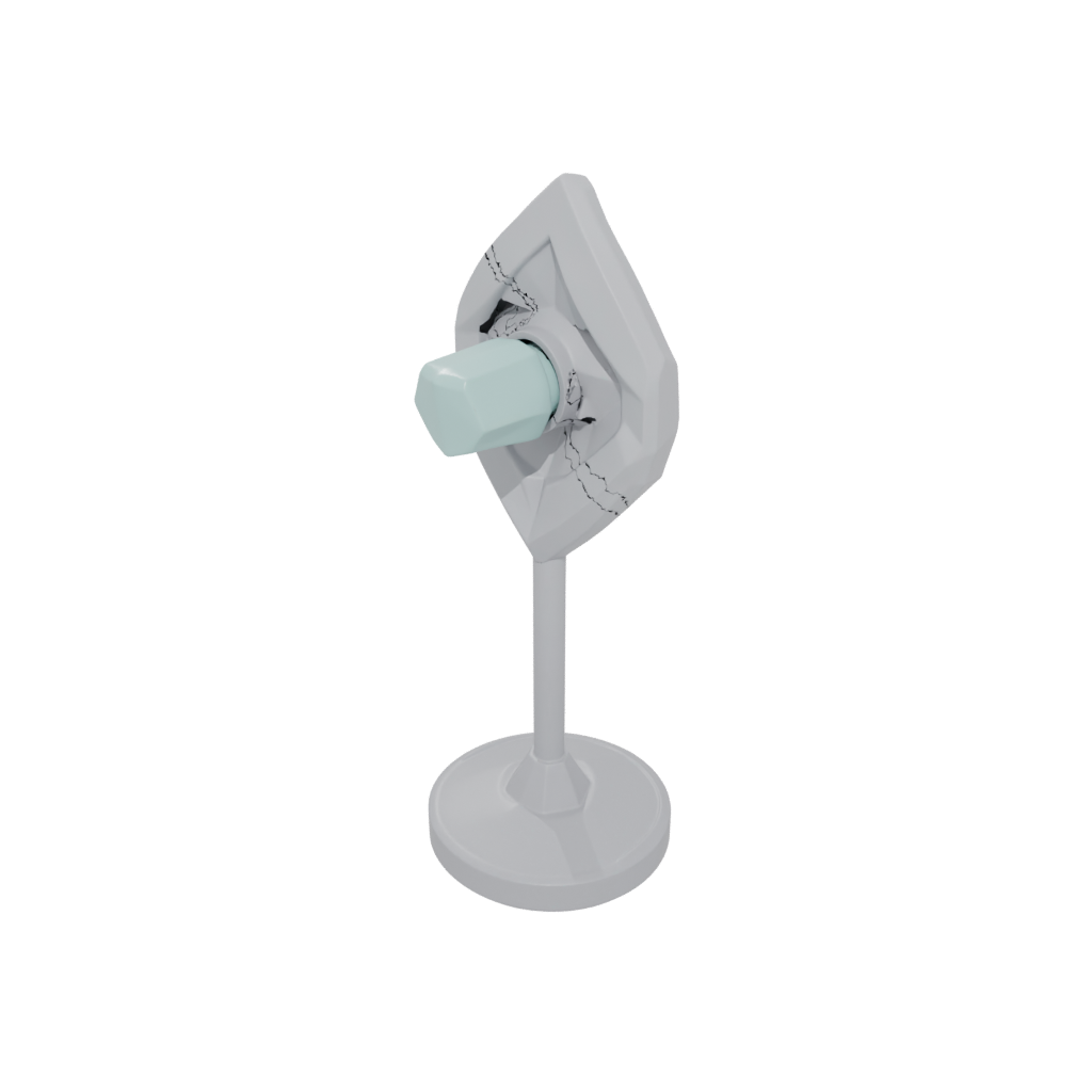 Pastel Geometric Earbud Stand