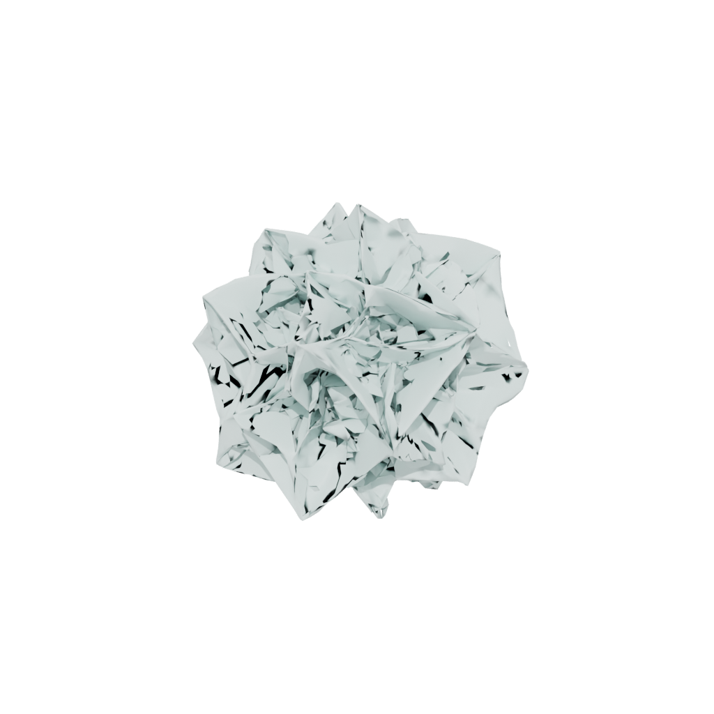 Pastel Abstract Sculpture