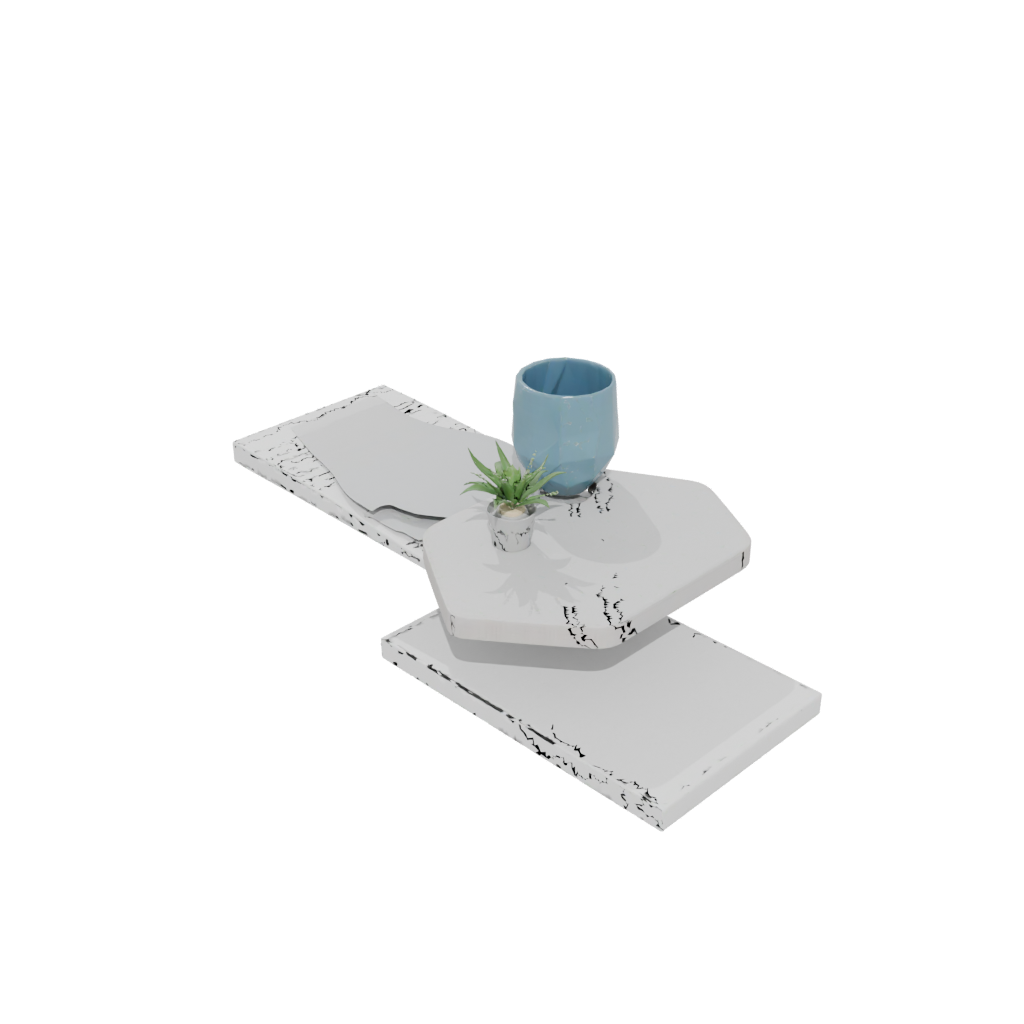 Pastel Floating Shelf Bracket