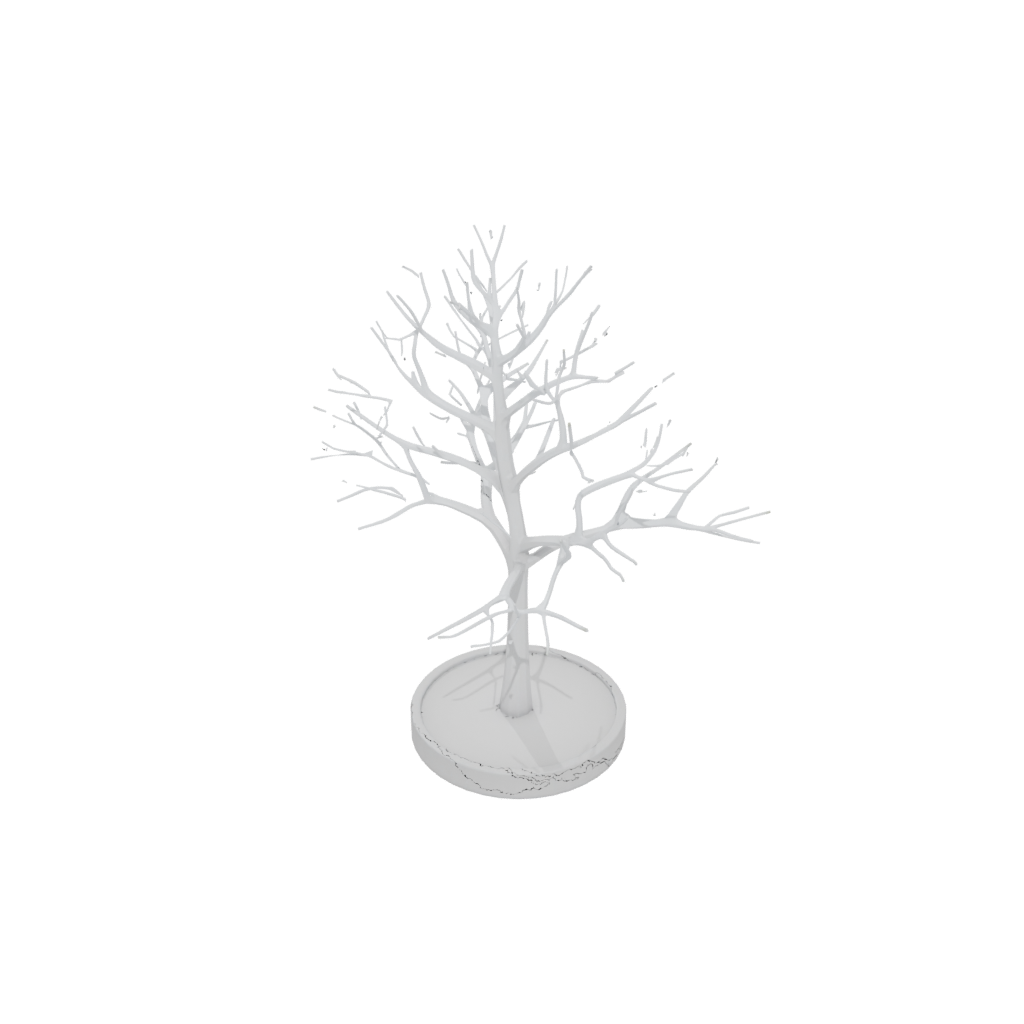 Pastel Jewelry Tree Stand