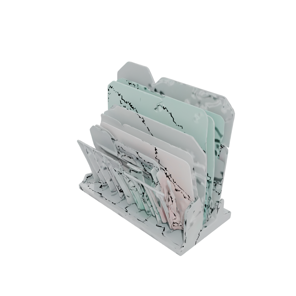 Pastel Letter Rack