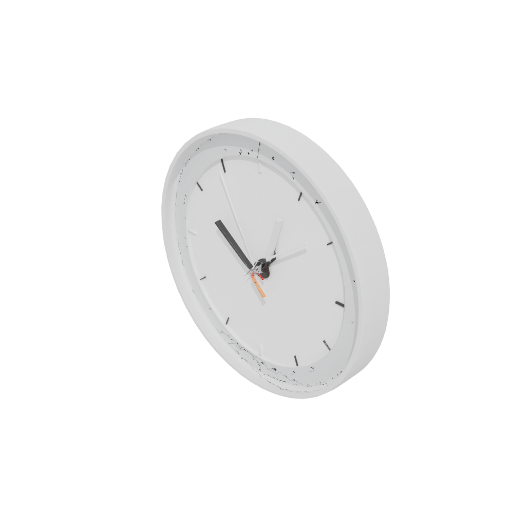 Pastel Minimalist Clock Surround