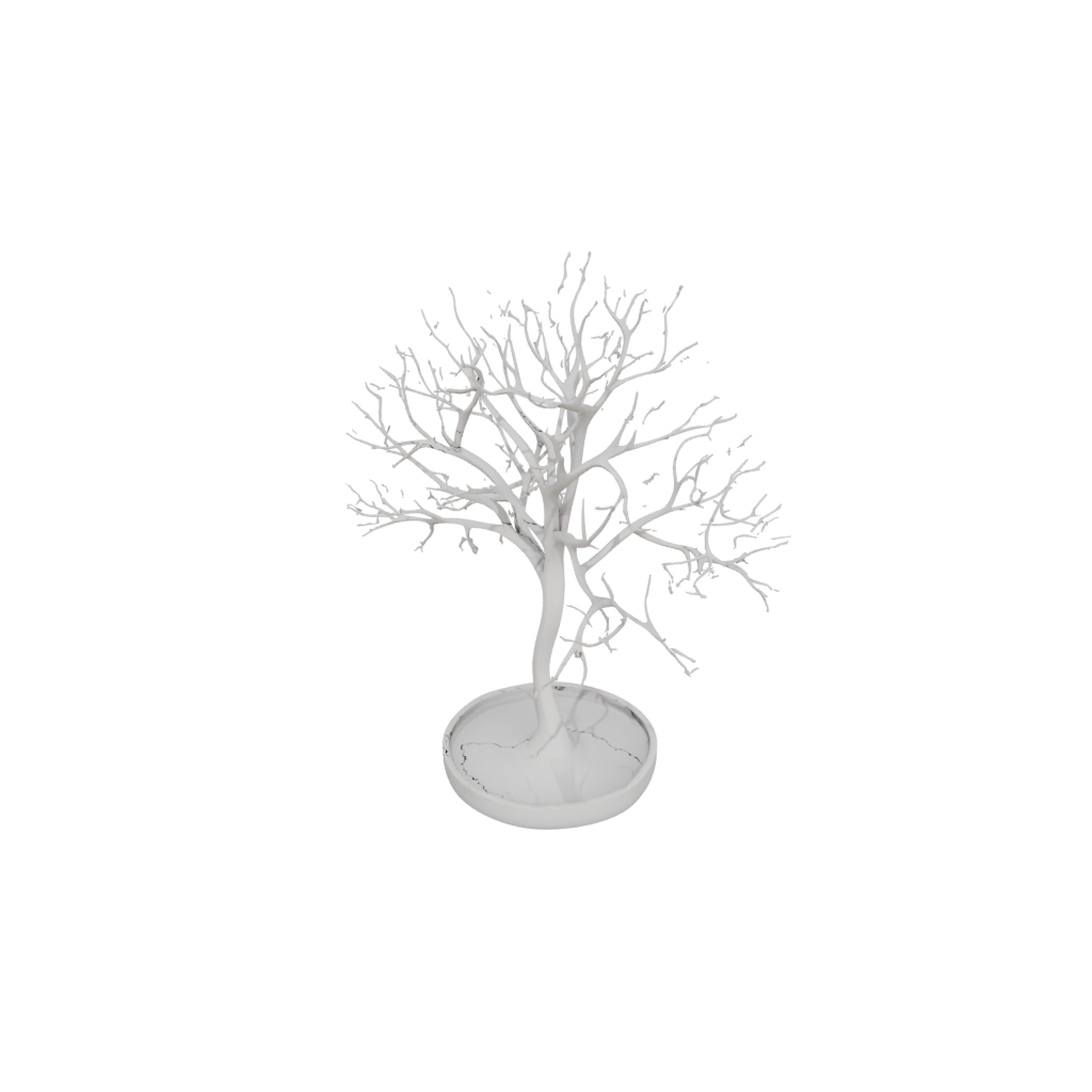 Pastel Organic Jewelry Tree Stand