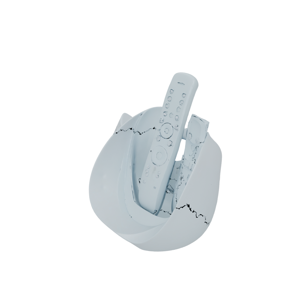 Pastel Organic Remote Control Caddy