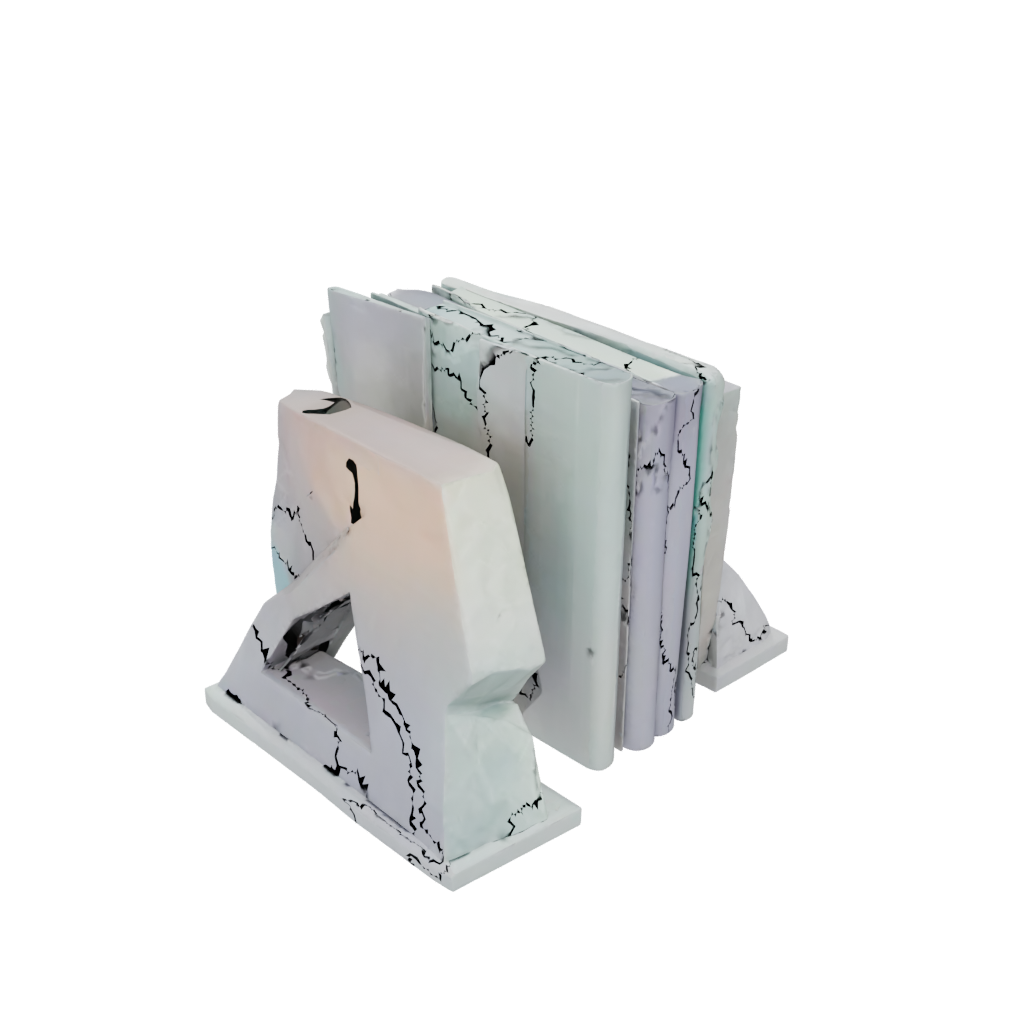 Pastel Rustic Geometric Bookends