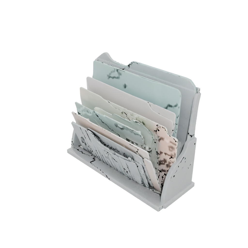 Pastel Rustic Letter Rack
