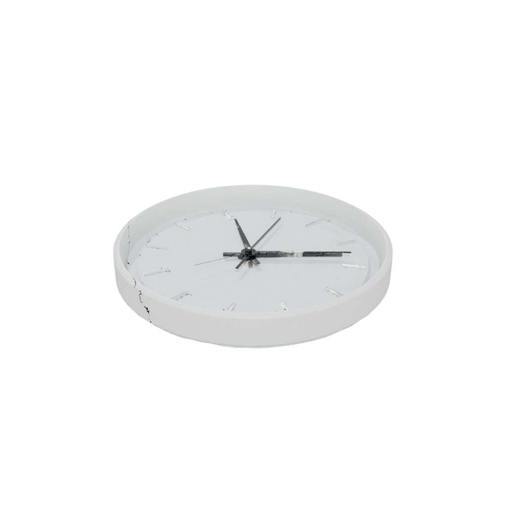 Pastel Rustic Minimalist Clock Surround
