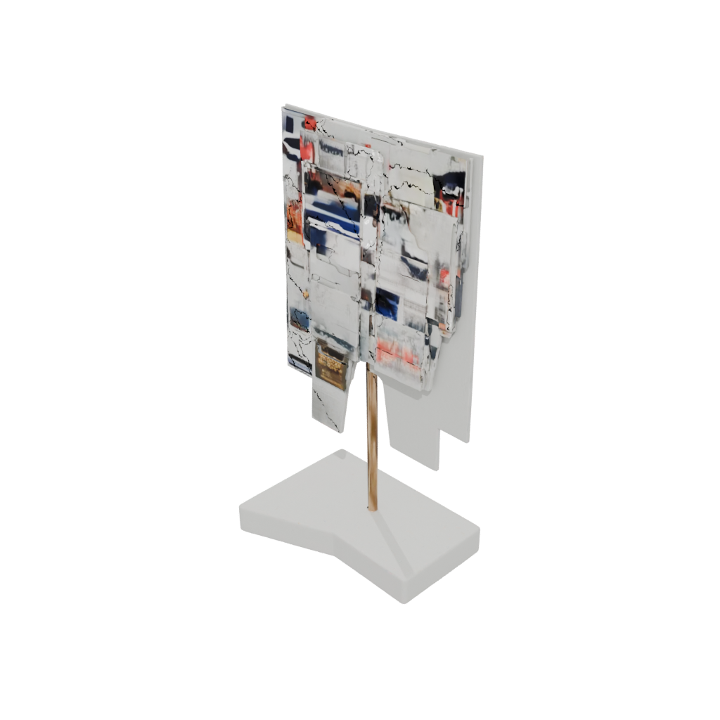 Pastel Rustic Minimalist Photo Stand