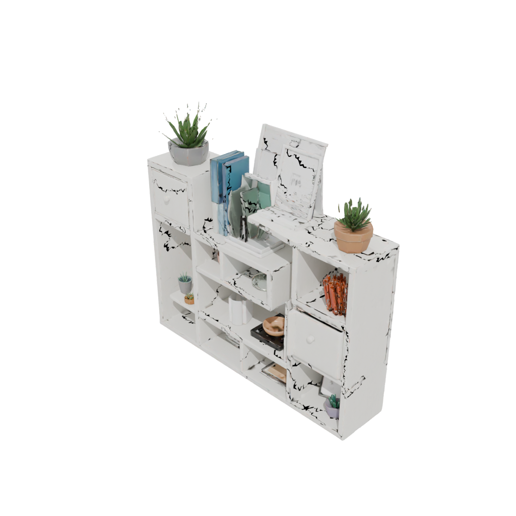 Pastel Rustic Wall-Mounted Organizer
