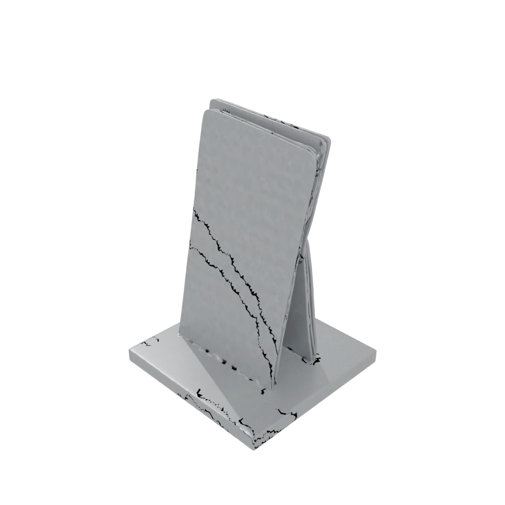Rustic Card Holder Stand