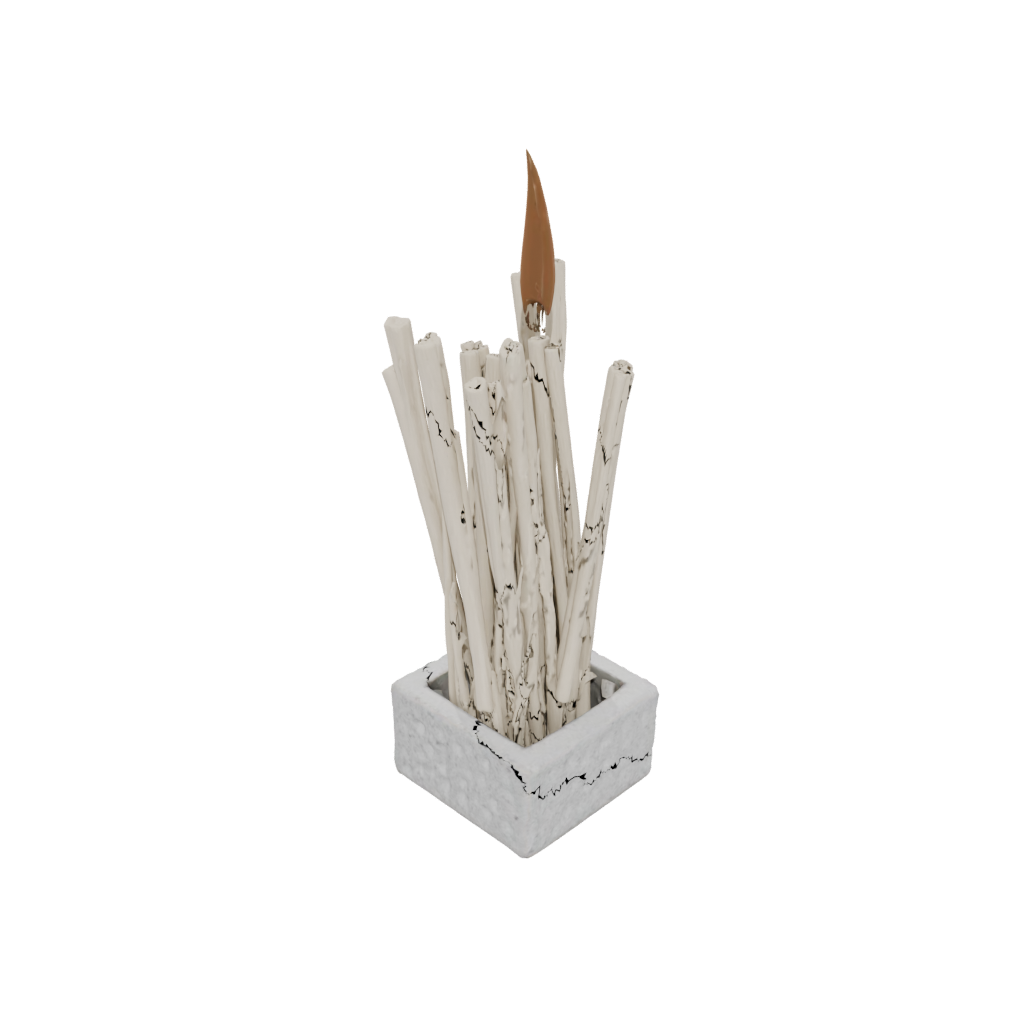 Rustic Matchstick Holder