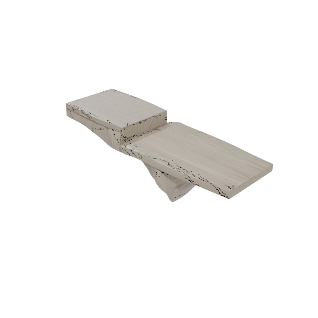 Woodgrain Deco Floating Shelf Bracket
