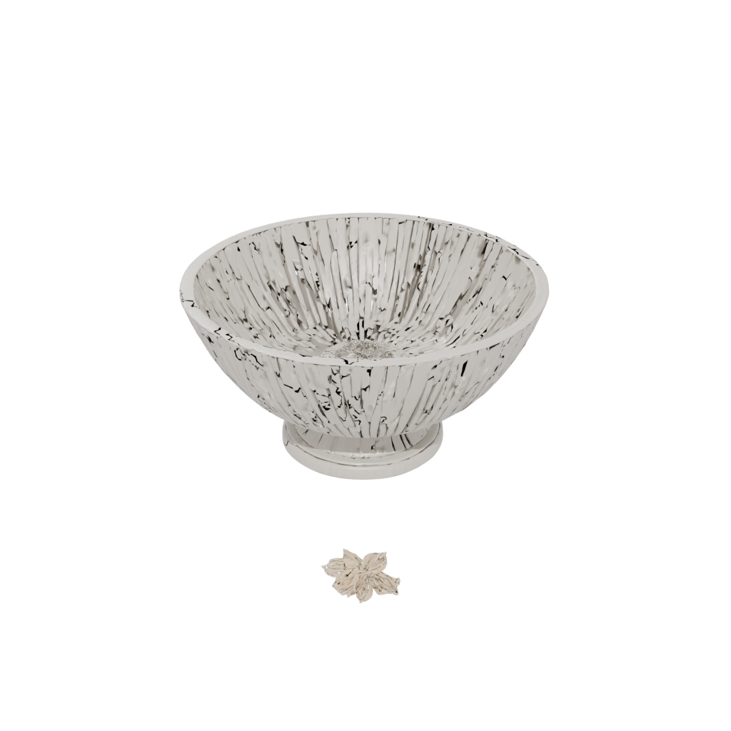 Woodgrain Deco Potpourri Bowl