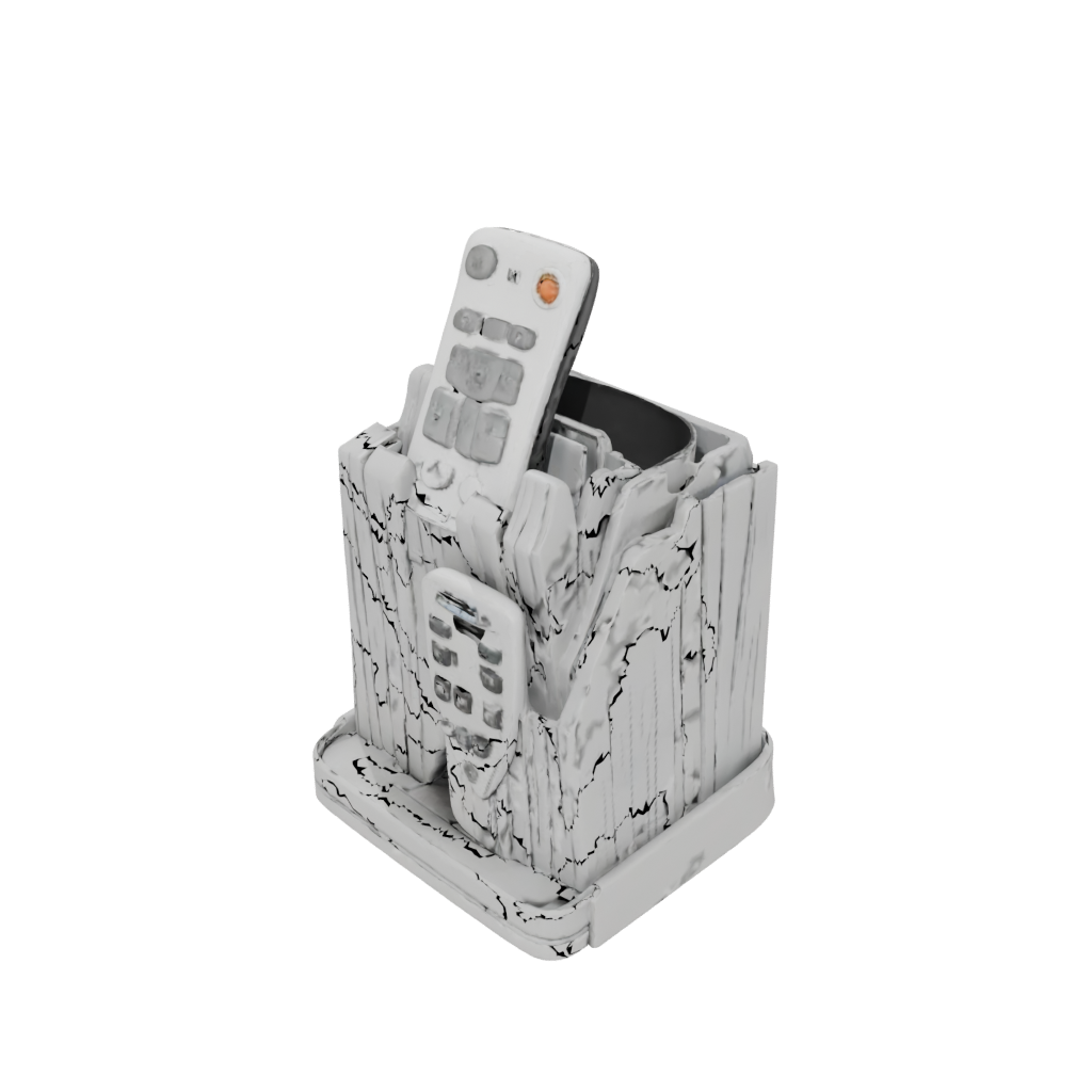 Woodgrain Deco Remote Control Caddy