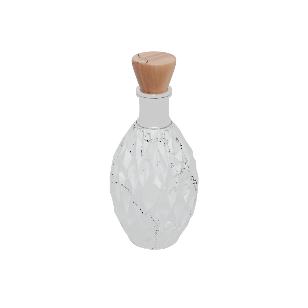 Woodgrain Geometric Diffuser Bottle Sleeve