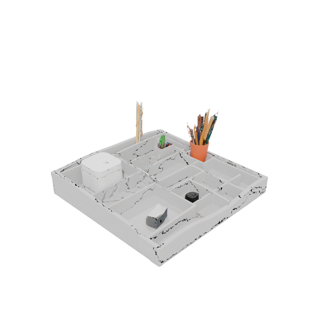 Woodgrain Desk Tidy Tray