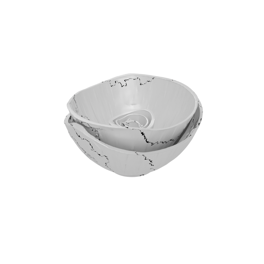Woodgrain Key Bowl