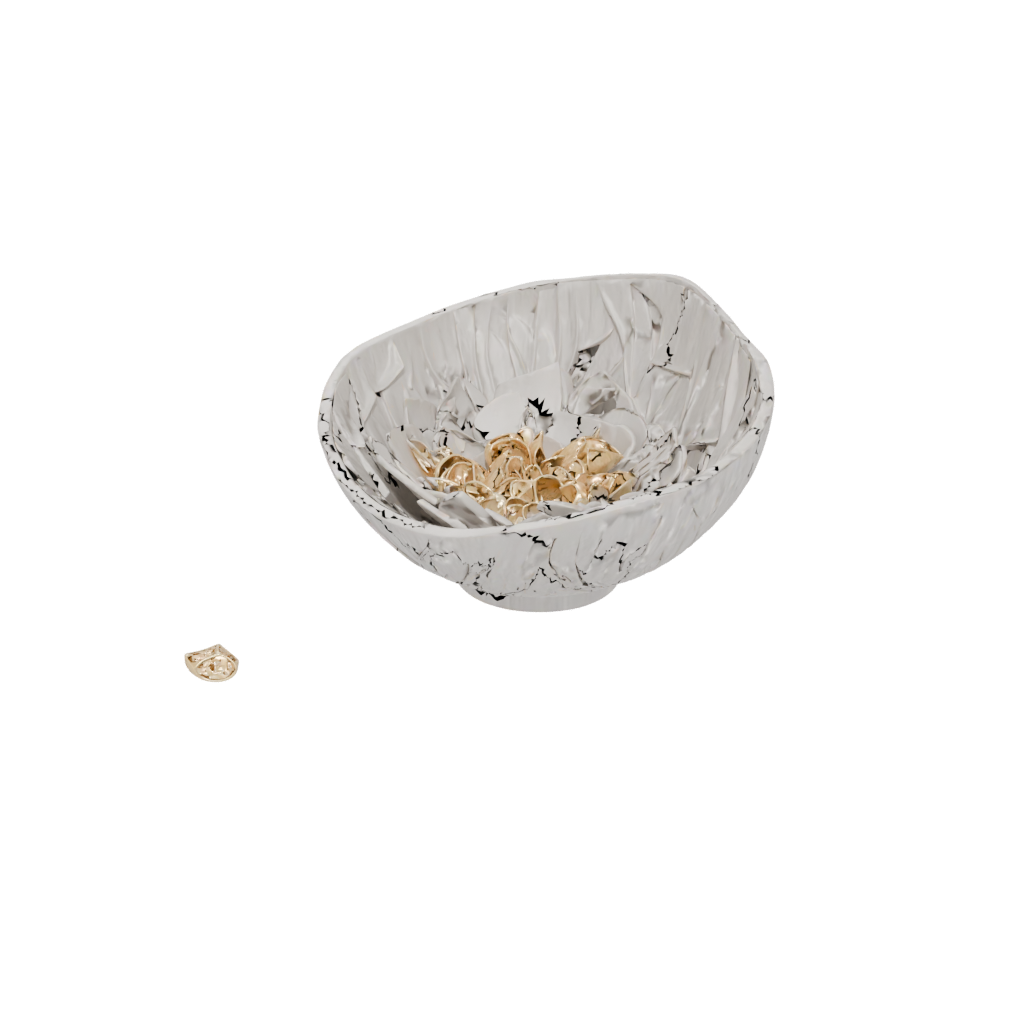 Woodgrain Potpourri Bowl