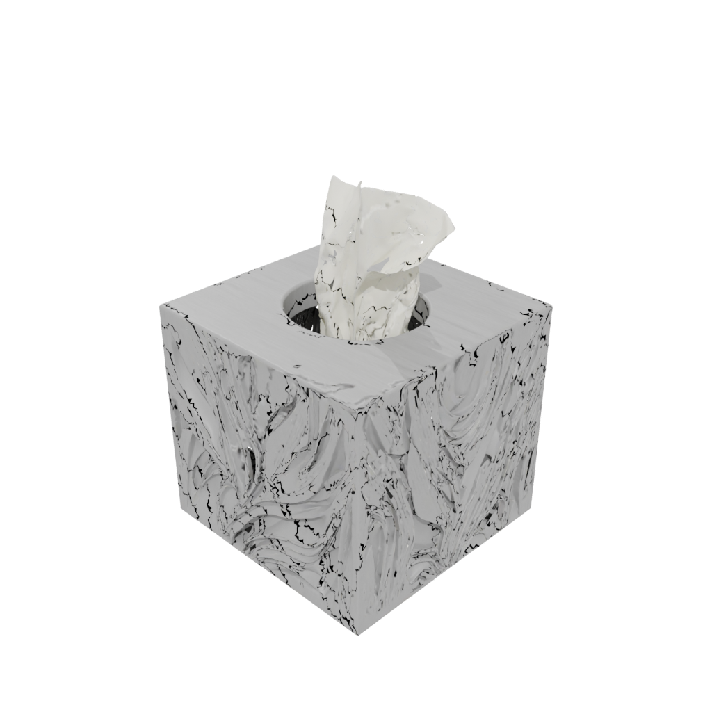Woodgrain Tissue Box Cover