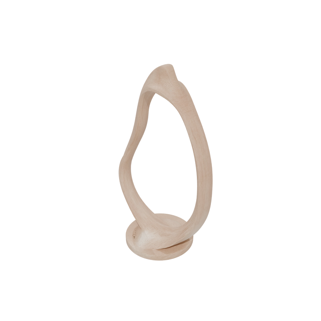 Woodgrain Organic Minimalist Photo Stand