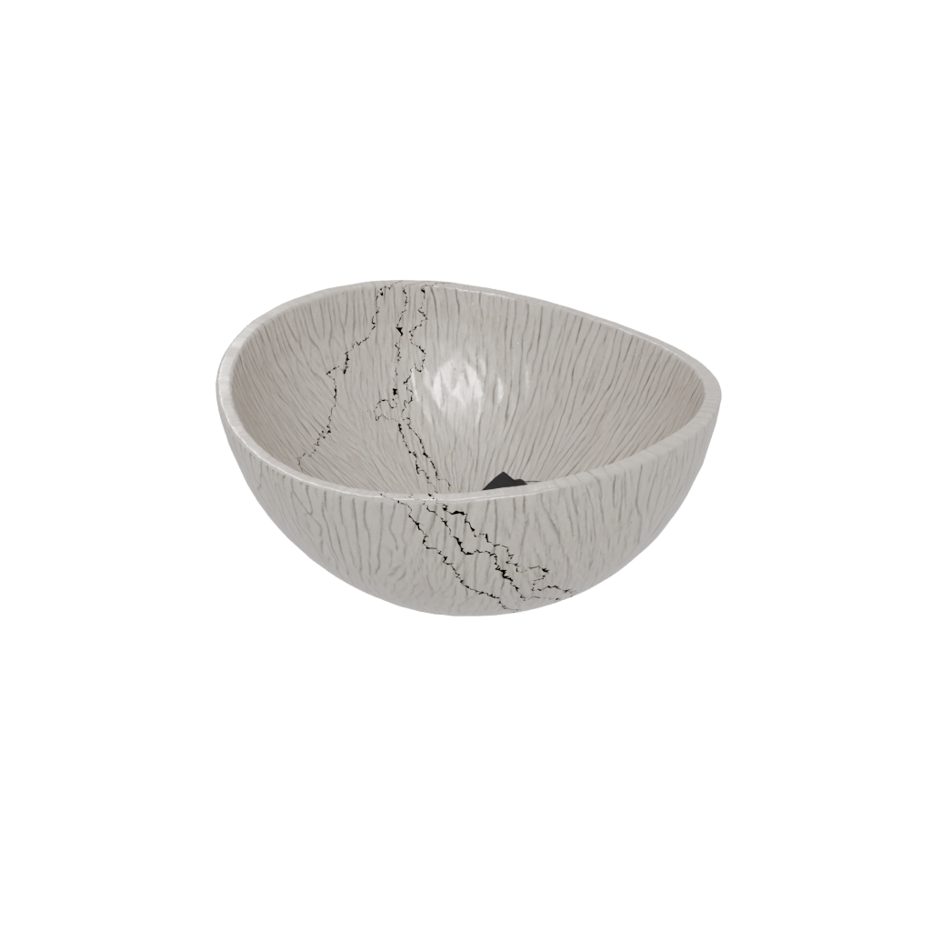 Woodgrain Rustic Key Bowl