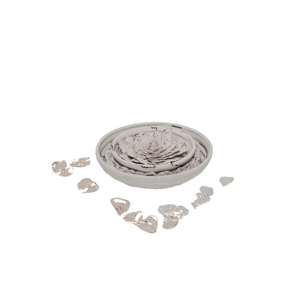Woodgrain Rustic Potpourri Bowl