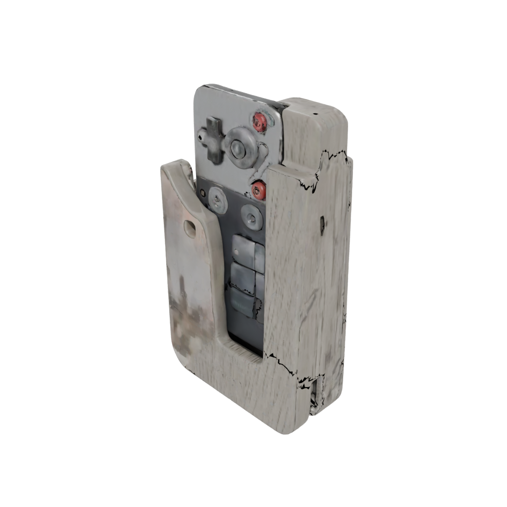 Woodgrain Rustic Remote Control Caddy