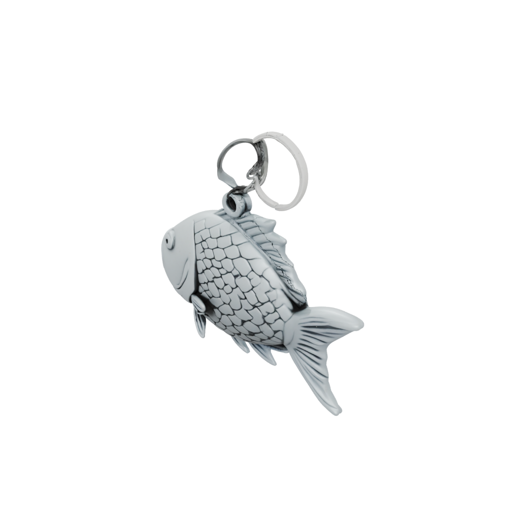 3D Fish Charm