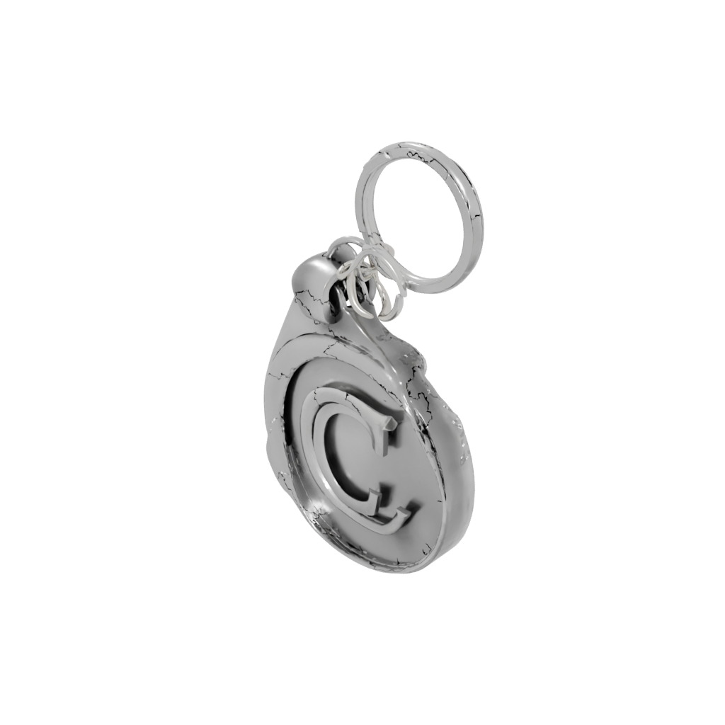 3D Monogram Initial C