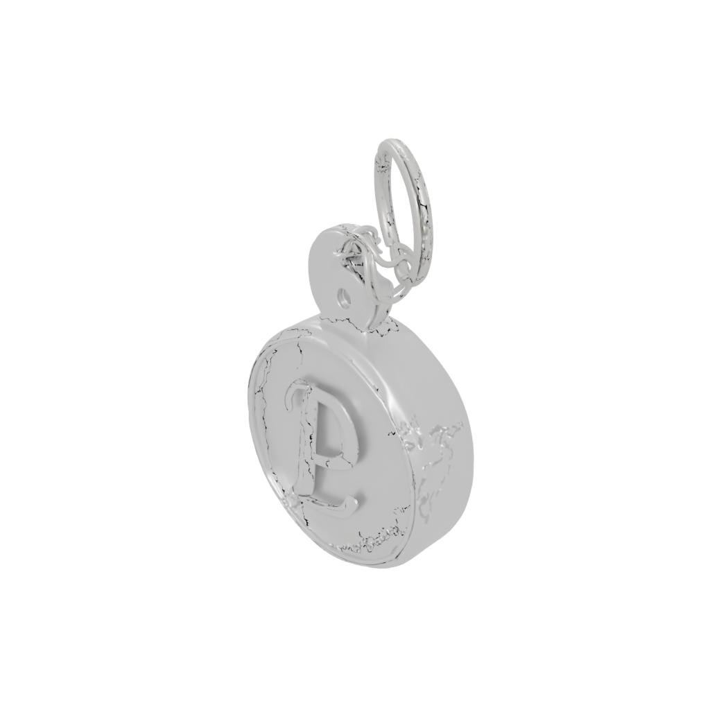 3D Monogram Initial P