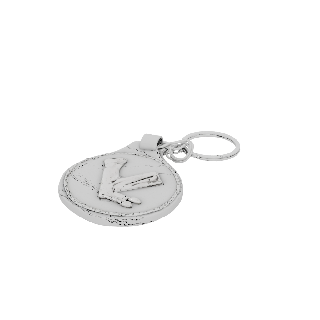 3D Monogram Initial W