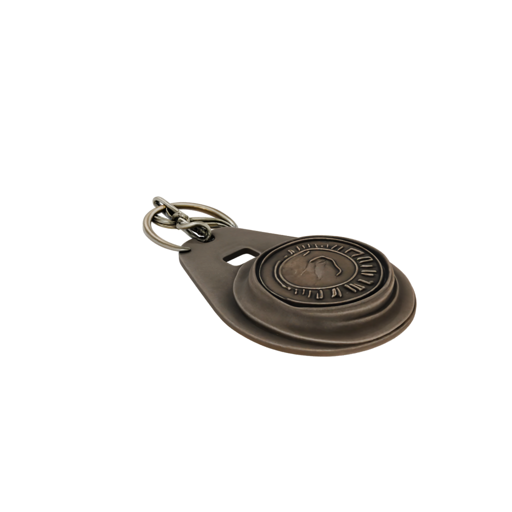 Bronze 3D Bottle Opener Tag