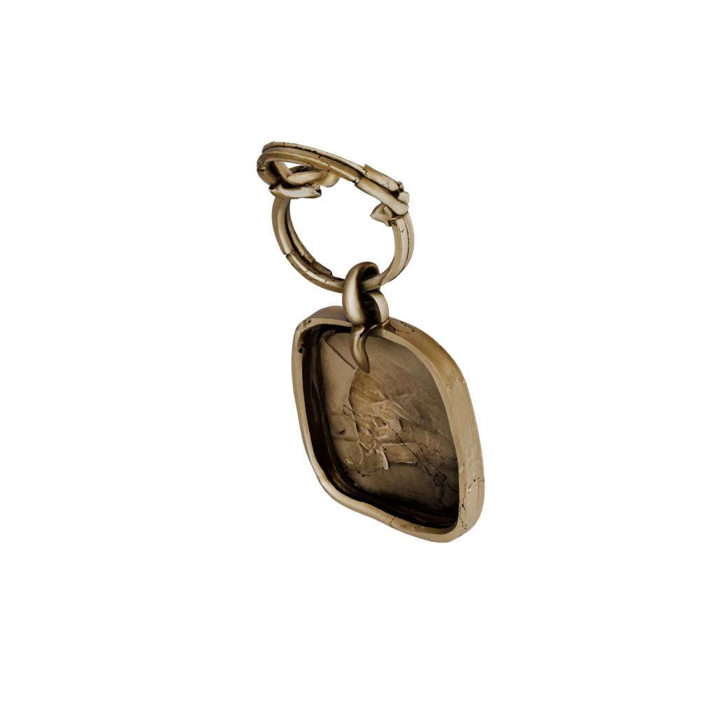 Bronze 3D Monogram Initial J