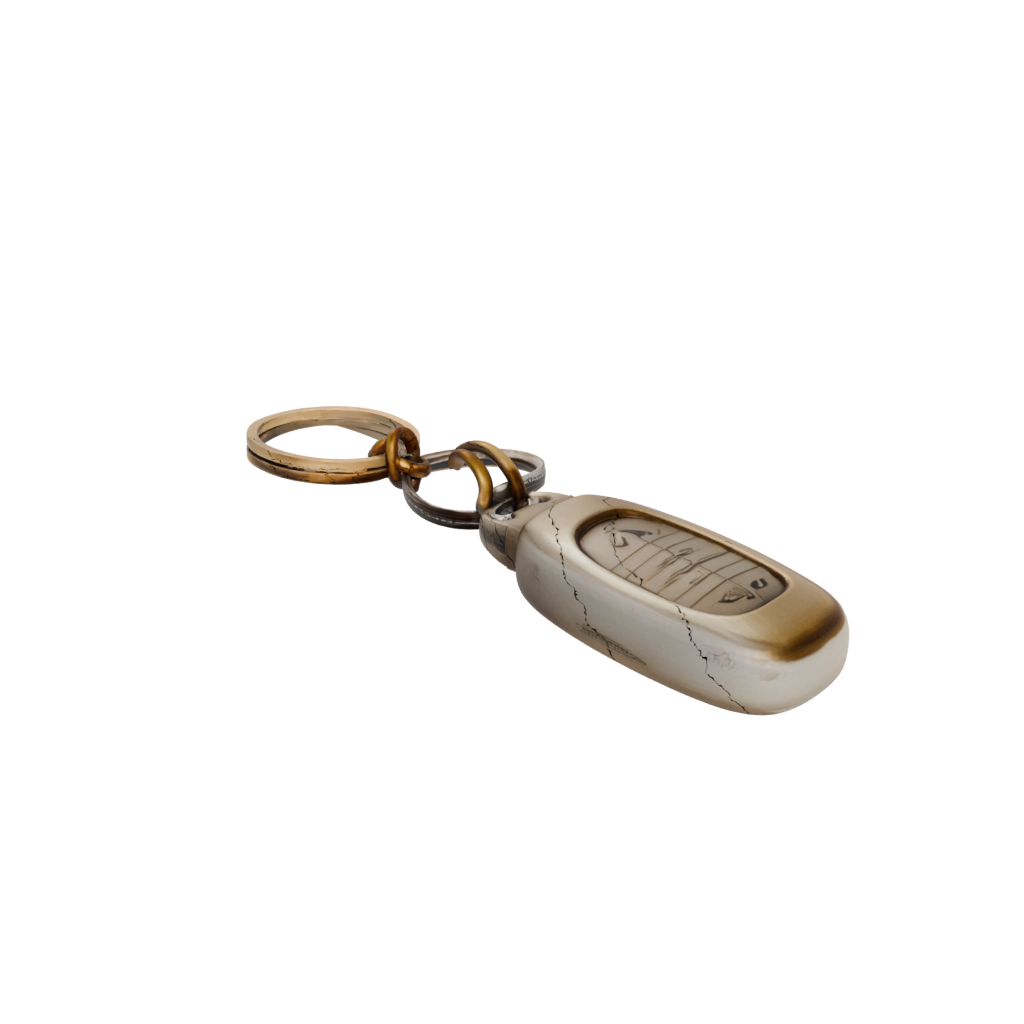 Bronze 3D Whistle Keyfob