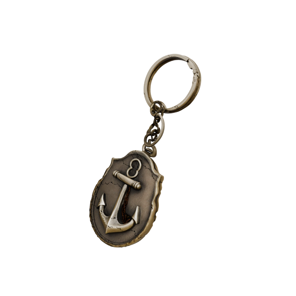 Bronze Anchor Charm