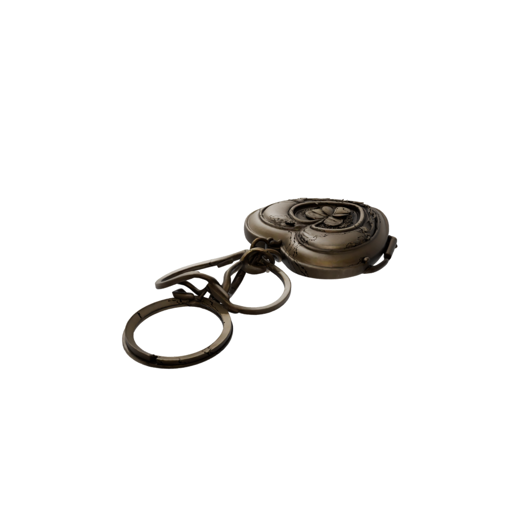 Bronze Heart Locket Charm