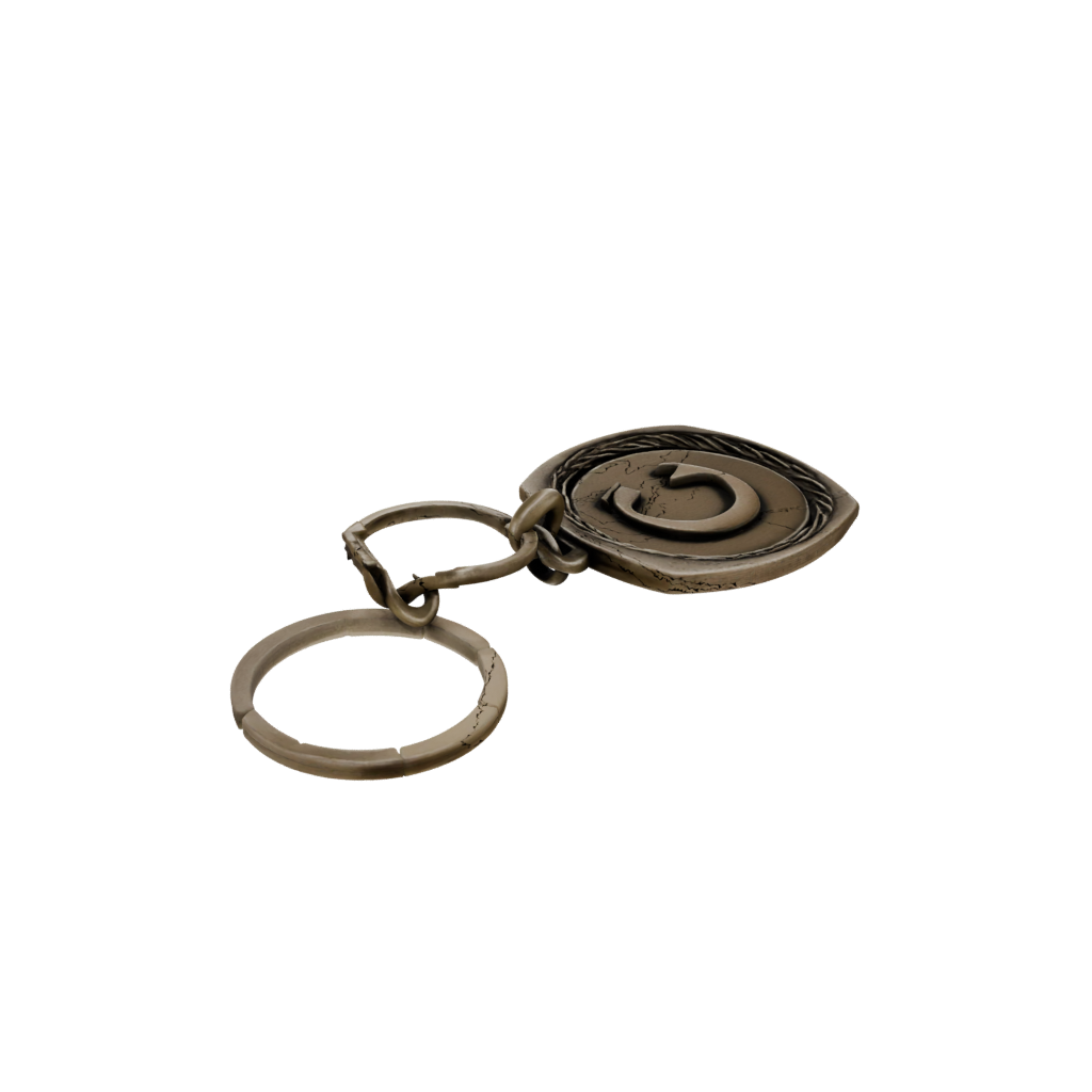 Bronze Monogram Initial C