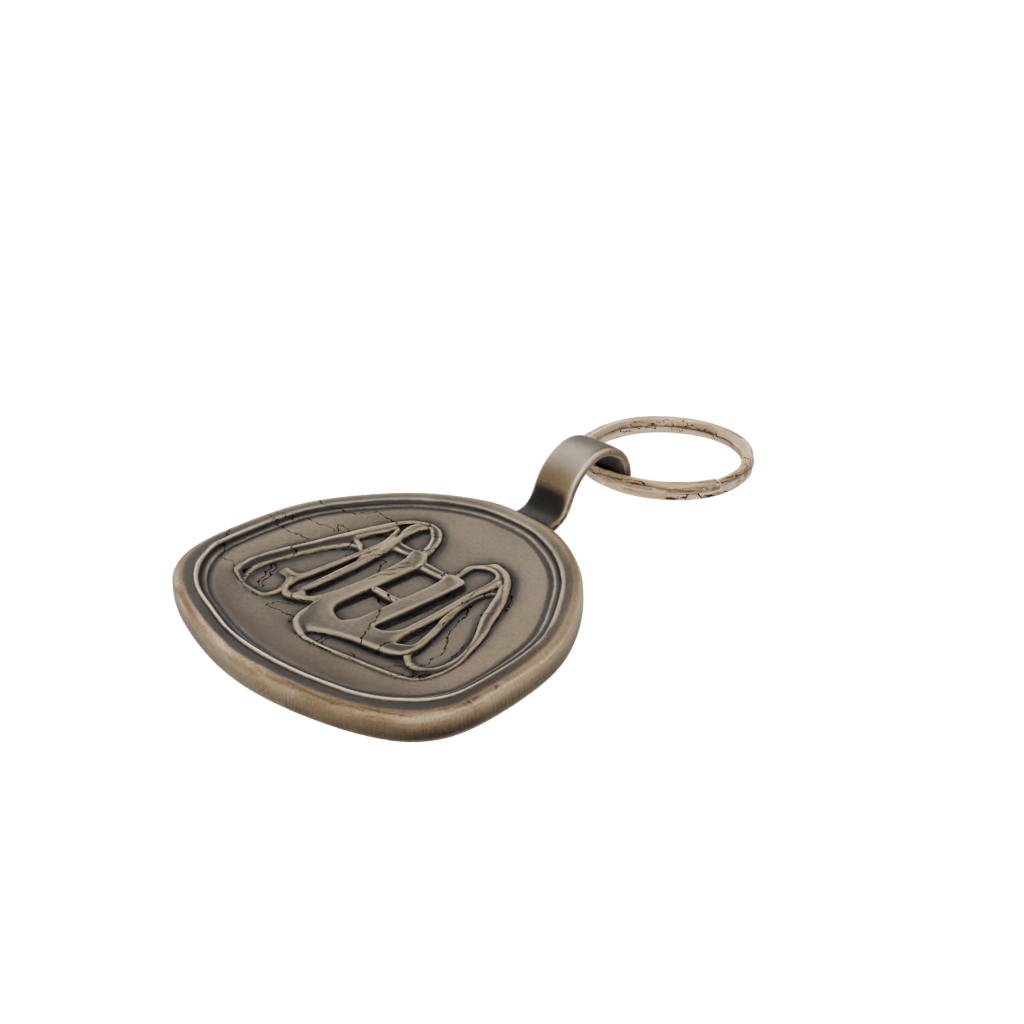 Bronze Monogram Initial H