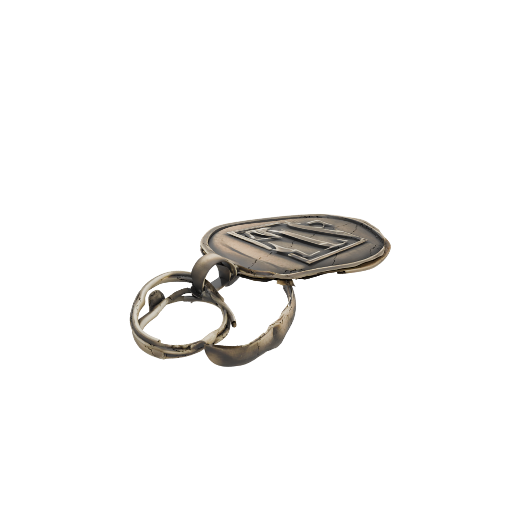 Bronze Monogram Initial N