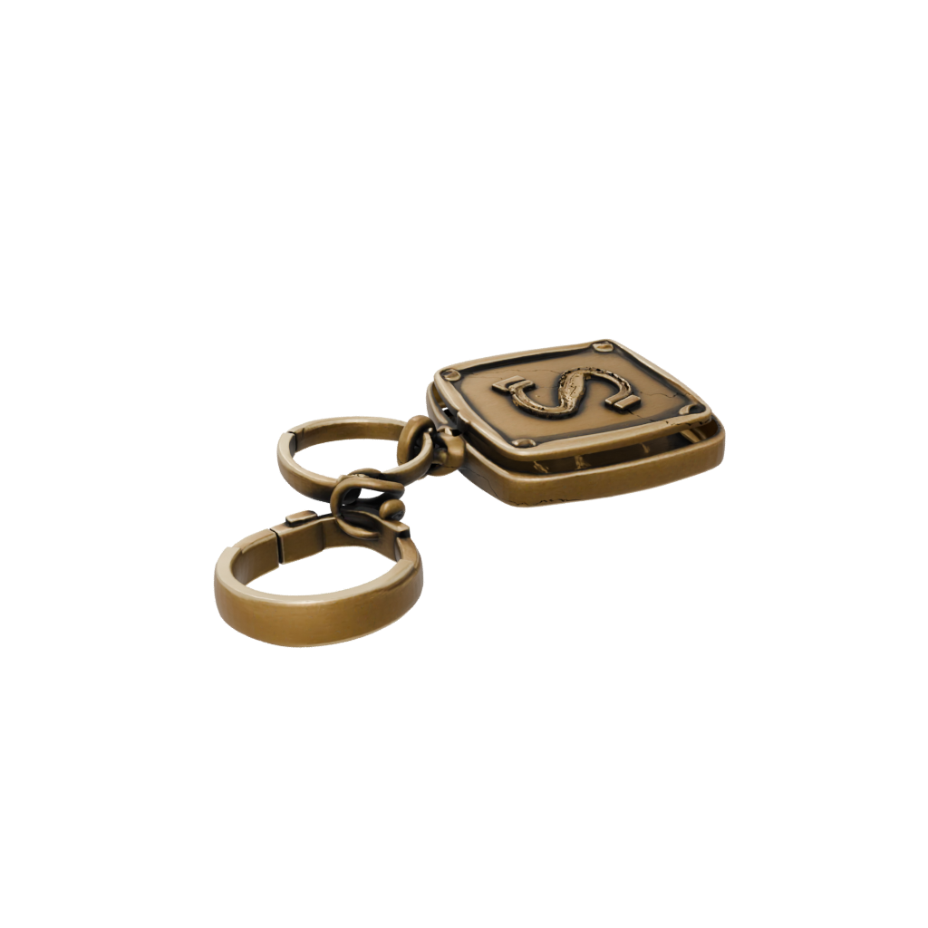Bronze Monogram Initial S