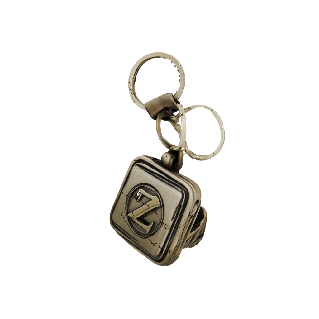 Bronze Monogram Initial Z